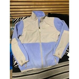 The North Face Fleece Jacket Youth XL Light Blue Grey